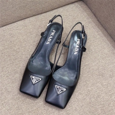 Prada 2020 Women's Midle Heel Sandal - 프라다 2020 여성용 미드힐 샌들 , PRAS0595, Size(225-255), 블랙