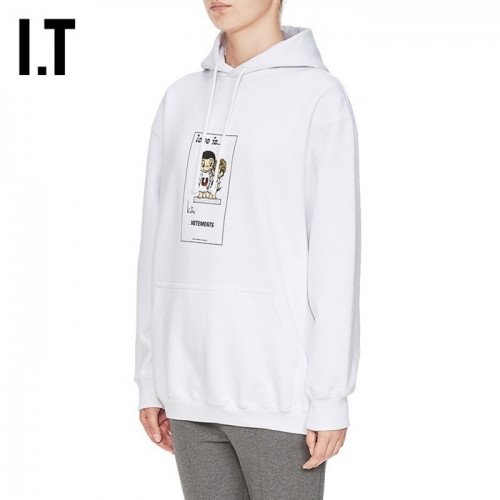[베트멍]Vetements 2020 Mm/Wm Logo Oversize Cotton Hood Tee - 베트멍 2020 남/녀 로고 오버사이즈 코튼 후드티 Vet0098x.Size(xs - l).화이트