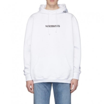 [베트멍]Vetements 2020 Mm/Wm Logo Oversize Cotton Hood Tee - 베트멍 2020 남/녀 로고 오버사이즈 코튼 후드티 Vet0100x.Size(xs - l).화이트