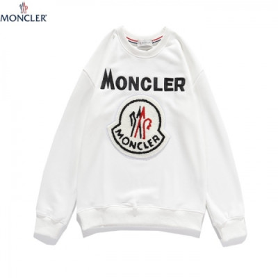 [몽클레어]Moncler 2020 Mens Logo Casual Cotton Tshirts - 몽클레어 2020 남성 로고 캐쥬얼 코튼 긴팔티 Moc01910x.Size(m - 2xl).화이트