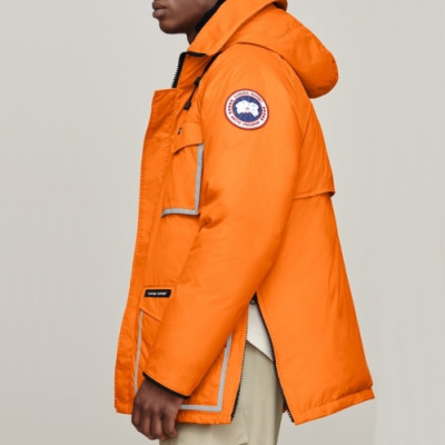 [캐나다구스]Canada goose 2020 Mm/Wm Patch Logo Casual Goose Down Padding Parka - 캐나다구스 2020 남자 패치 로고 캐쥬얼 구스다운 패딩 파카 Can0282x.Size(s - 2xl).오렌지