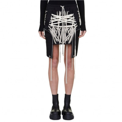 [릭오웬스]Rick Owens 2020 Mens Logo Casual Skirts - 릭오웬스 2020 남성 로고 캐쥬얼 스커트 Ric0055x.Size(s - l).블랙