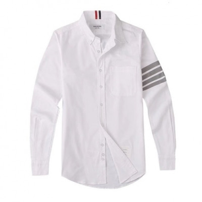 [톰브라운]Thom Browne 2020 Mens Strap Cotton Tshirts - 톰브라운 2020 남성 스트랩 코튼 셔츠 Thom01037x.Size(s - 2xl).화이트