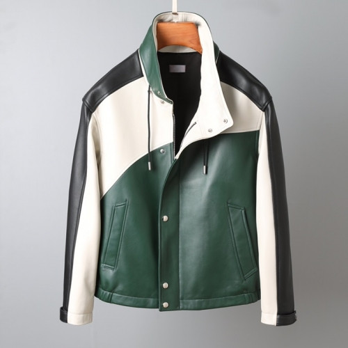 Dior 2020 Mens Logo Modern Leather Jacket - 디올 2020 남성 모던 가죽 자켓 Dio0896x.Size(m - 3xl).그린