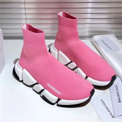 Balenciaga 2020 Women's Speed Rummer - 발렌시아가 2020 여성용 스피드 러너, Size(225-255), BALS0203, 핑크