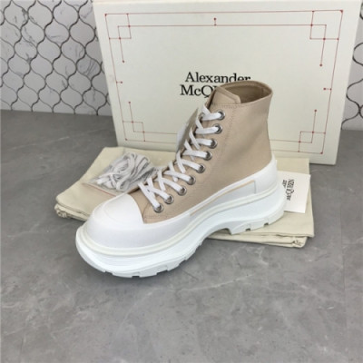 Alexander McQueen 2020 Women's Sneakers - 알렉산더맥퀸 2020 여성용 스니커즈, Size(225-255), AMQS0183,베이지