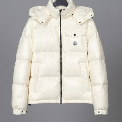 [몽클레어]Moncler 2020 Mens Patch Logo Modern Duck Down Padding - 몽클레어 2020 남성 패치 로고 모던 덕다운 패딩 Moc01931x.Size(m - 3xl).아이보리