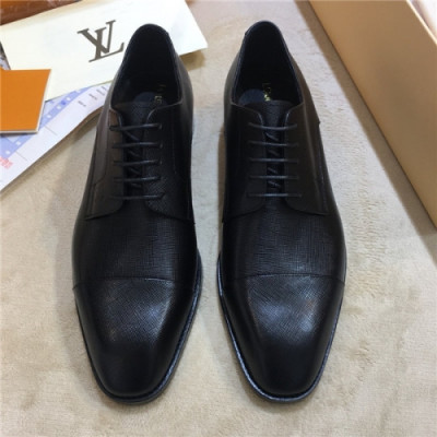 Louis Vuitton 2020 Men's Leather Oxford Shoes - 루이비통 2020 남성용 레더 옥스퍼드 슈즈,Size(240-275),LOUS1435,블랙