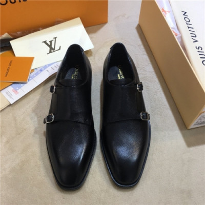 Louis Vuitton 2020 Men's Leather Oxford Shoes - 루이비통 2020 남성용 레더 옥스퍼드 슈즈,Size(240-275),LOUS1436,블랙