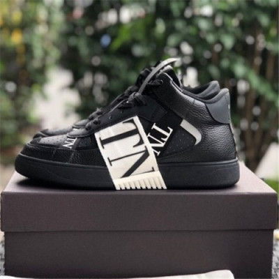 Valentino 2020 Men's Leather Sneakers - 발렌티노 2020 남성용 레더 스니커즈, Size(240-275),VTS0249,블랙