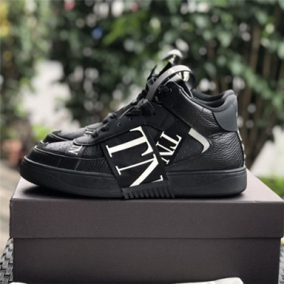 Valentino 2020 Men's Leather Sneakers - 발렌티노 2020 남성용 레더 스니커즈, Size(240-275),VTS0250,블랙