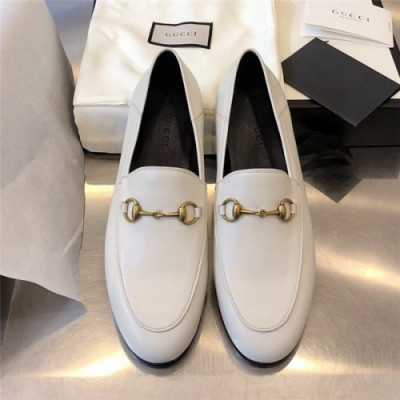 Gucci 2020 Women's Leather Loafer - 구찌 2020 여성용 레더 로퍼,Size(225-255),GUCS1224,화이트