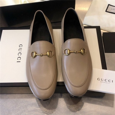 Gucci 2020 Women's Leather Loafer - 구찌 2020 여성용 레더 로퍼,Size(225-255),GUCS1225,카키