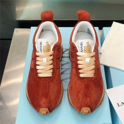 Lanvin 2020 Women's Nylon Sneakers - 랑방 2020 여서용 나일론 스니커즈, Size(225-255), LANVS0002, 오렌지