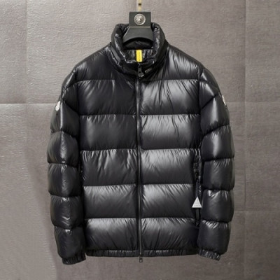 [몽클레어]Moncler 2020 Mens Patch Logo Modern Duck Down Padding - 몽클레어 2020 남성 패치 로고 모던 덕다운 패딩 Moc01947x.Size(m - 3xl).블랙