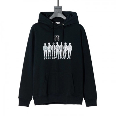 [디올]Dior 2020 Mm/Wm  Logo Casual Cotton Hoodie - 디올 2020 남/녀 로고 캐쥬얼 코튼 후디 Dio0923x.Size(xs - l).블랙