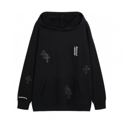 [크롬하츠]Chrom Hearts 2020 Mens Logo Cotton Hoodie - 크롬하츠 2020 남성 로고 코튼 후디 Chr0305x.Size(s - l).블랙