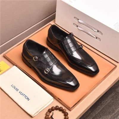 Louis Vuitton 2020 Men's Leather Oxford Shoes - 루이비통 2020 남서용 옥스퍼드 슈즈,Size(240-275),LOUS1453,블랙