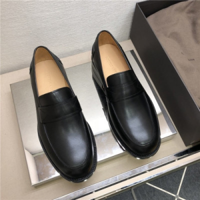 Bottega Veneta 2020 Men's Leather Oxford Shoes - 보테가 베네타 2020 남성용 레더 옥스퍼더 슈즈,Size(240-275),BVS0187,블랙