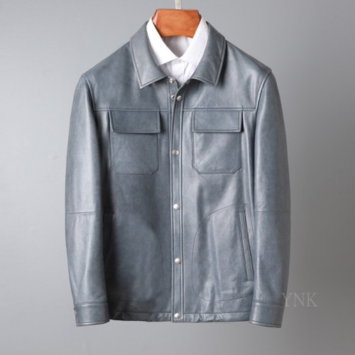 [버버리]Burberry 2020 Mens Casual Leather Jackets - 버버리 2020 남성 캐쥬얼 가죽 자켓 Bur03330x.Size(m - 3xl).블루