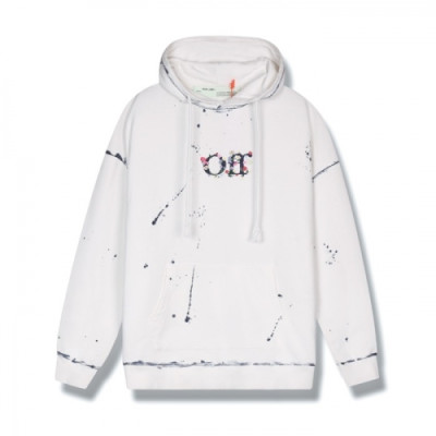 [오프화이트]Off-white 2020 Mens Logo Cotton Hoodie - 오프화이트 2020 남성 로고 코튼 후드티 Off0598x.Size(xs - l).화이트