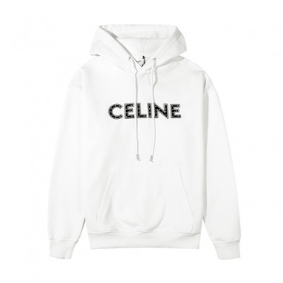 [셀린느]Celine 2020  Mm/Wm Logo Cotton Hoodie - 셀린느 2020 남/녀 로고 코튼 후디 Cel0078x.Size(s - xl).화이트