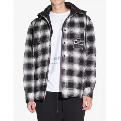 [몽클레어]Moncler 2020 Mens Logo Casual Down Jackets - 몽클레어 2020 남성 로고 캐쥬얼 다운 자켓 Moc01968x.Size(s - 2xl).블랙