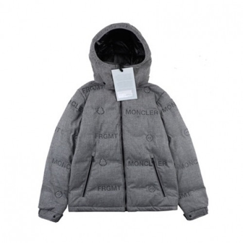[몽클레어]Moncler 2020 Mens Patch Logo Modern Duck Down Padding - 몽클레어 2020 남성 패치 로고 모던 덕다운 패딩 Moc01985x.Size(m - 3xl).그레이