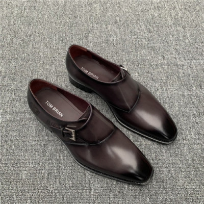 Thom Brown 2020 Men's Leather Oxford Shoes - 톰브라운 2020 남성용 레더 옥스퍼드 슈즈,Size(240-275),THOMS0037,브라운