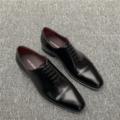 Thom Brown 2020 Men's Leather Oxford Shoes - 톰브라운 2020 남성용 레더 옥스퍼드 슈즈,Size(240-275),THOMS0038,블랙