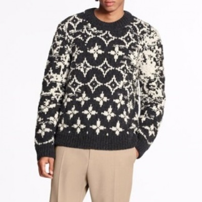 [루이비통]Louis vuitton 2020 Mens Casual Sweaters - 루이비통 2020 남성 캐쥬얼 스웨터 Lou02409x.Size(xs - l).블랙