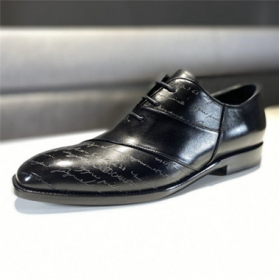 Berluti 2020 Men's Leather Oxford Shoes - 벨루티 2020 남서용 레더 옥스퍼드 슈즈,Size(240-275),BERT0147,블랙