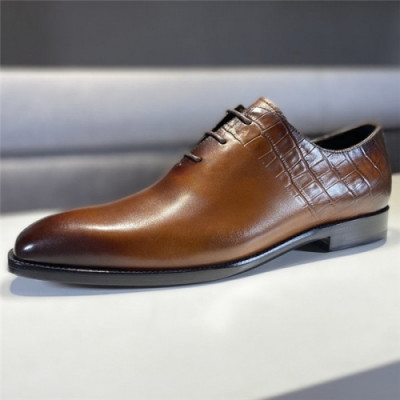 Berluti 2020 Men's Leather Oxford Shoes - 벨루티 2020 남서용 레더 옥스퍼드 슈즈,Size(240-275),BERT0154,카키