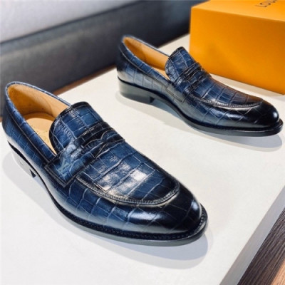 Louis Vuitton 2020 Men's Leather Oxford Shoes - 루이비통 2020 남성용 레더 옥스퍼드 슈즈,Size(240-275),LOUS1502,네이비