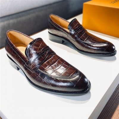 Louis Vuitton 2020 Men's Leather Oxford Shoes - 루이비통 2020 남성용 레더 옥스퍼드 슈즈,Size(240-275),LOUS1503,브라운