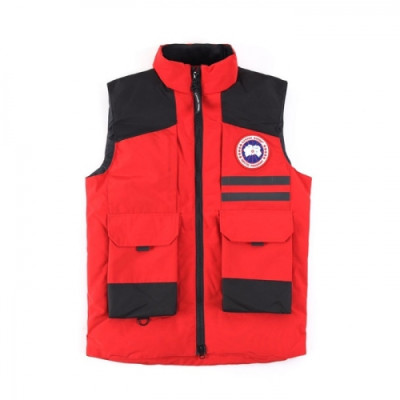 [캐나다구스]Canada Goose 2020 Mm/Wm Logo Duck Down Padding Vest - 캐나다구스 2020 남/녀 로고 덕다운 패딩조끼 Can0334x.Size(xs - 2xl).레드