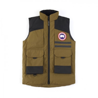 [캐나다구스]Canada Goose 2020 Mm/Wm Logo Duck Down Padding Vest - 캐나다구스 2020 남/녀 로고 덕다운 패딩조끼 Can0336x.Size(xs - 2xl).그린