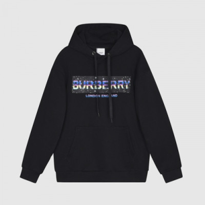 [버버리Burberry 2020 Mens Logo Casual HoodT - 버버리 2020 남성 로고 캐쥬얼 후드티 Bur03365x.Size(s - xl).블랙