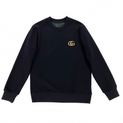 [구찌]Gucci 2020 Mm/Wm Logo Crew-neck Cotton Tshirts - 구찌 2020 남/녀 로고 코튼 크루넥 코튼 긴팔티 Guc03207x.Size(m -  3xl).블랙