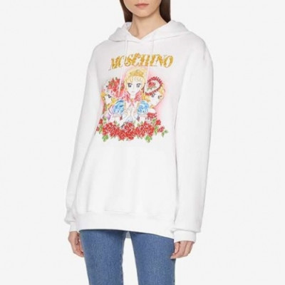 [모스키노]Moschino 2020 Mm/Wm Teddy Bear Cotton Hoodie - 모스키노 2020 남/녀 테디 비어 코튼 후드티 Mos0122x.Size(xxs - s).화이트