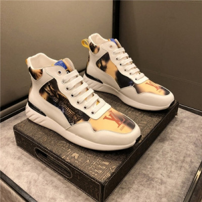 Louis Vuitton 2020 Men's Leather Sneakers - 루이비통 2020 남성용 레더 스니커즈,Size(240-275),LOUS1505, 화이트