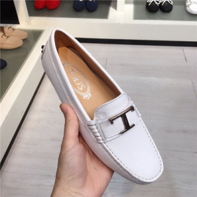 Tod's 2020 Women's Leather Loafer - 토즈 2020 여성용 레드 로퍼,Size(225-250),TODS0143,화이트