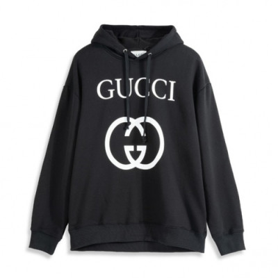 [구찌]Gucci 2020 Mm/Wm Logo Casual Oversize Cotton Hooded - 구찌 2020 남/녀 로고 캐쥬얼 오버사이즈 코튼 후드티 Guc03231x.Size(xs - l).블랙