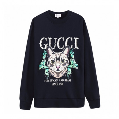 [구찌]Gucci 2020 Mm/Wm Logo Crew-neck Cotton Tshirts - 구찌 2020 남/녀 로고 코튼 크루넥 코튼 긴팔티 Guc03233x.Size(xs - l).블랙