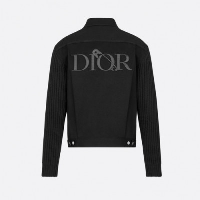 [디올]Dior 2020 Mens Logo Modern Casual Jackets - 디올 2020 남성 로고 모던 캐쥬얼 자켓 Dio01018x.Size(s - xl).블랙