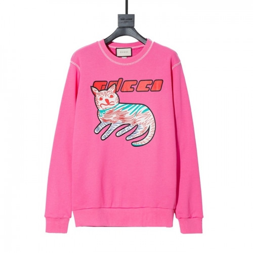 [구찌]Gucci 2020 Mm/Wm Logo Crew-neck Cotton Tshirts - 구찌 2020 남/녀 로고 코튼 크루넥 코튼 긴팔티 Guc03252x.Size(xs - l).핑크