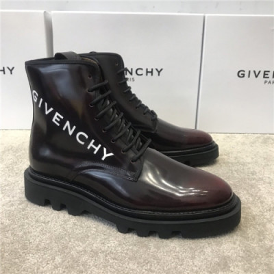 Givenchy 2020 Men's Leather Ankle Boots - 지방시 2020 남성용 레더 앵글부츠,Sizze(240-270),GIVS0139,브하운