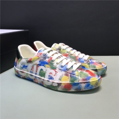 Gucci 2020 Men's Leather Sneakers - 구찌 2020 남성용 레더 스니커즈,Size(240-270),GUCS1345,화이트