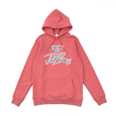 [디올]Dior 2020 Mm/Wm  Logo Casual Cotton Hoodie - 디올 2020 남/녀 로고 캐쥬얼 코튼 후디 Dio01038x.Size(xs - l).핑크