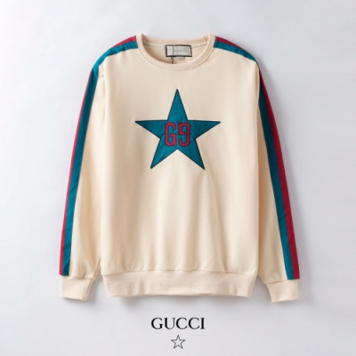 [구찌]Gucci 2020 Mm/Wm Logo Crew-neck Cotton Tshirts - 구찌 2020 남/녀 로고 코튼 크루넥 코튼 긴팔티 Guc03265x.Size(s - 2xl).아이보리